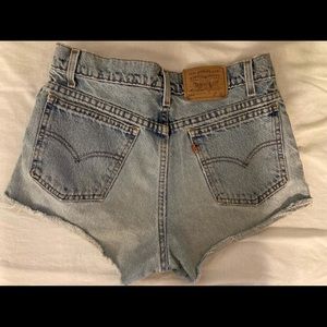 Levi’s denim shorts
